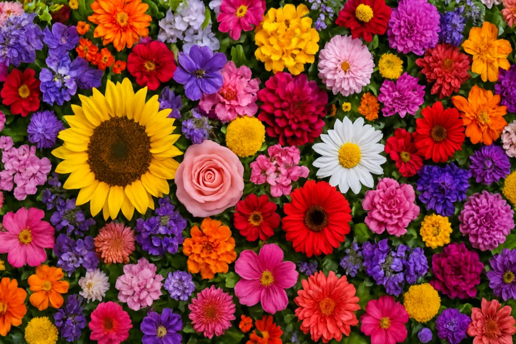 Qual é o coletivo de flores