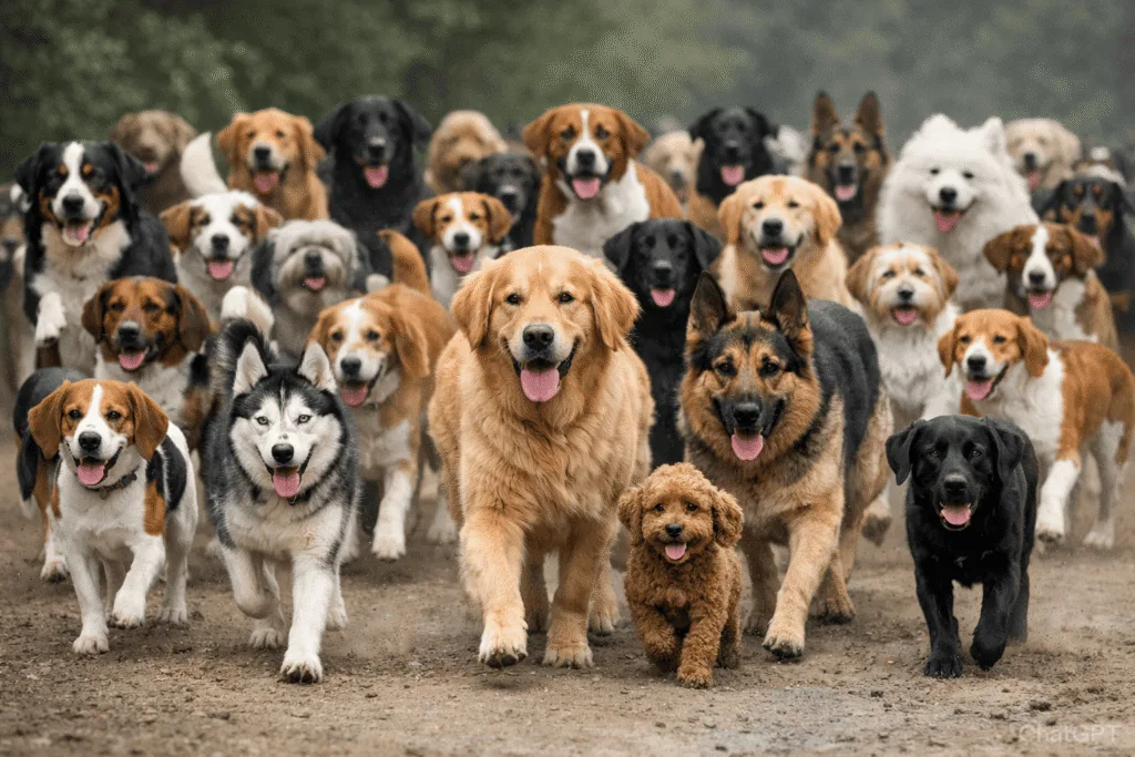 Qual é o coletivo de cães