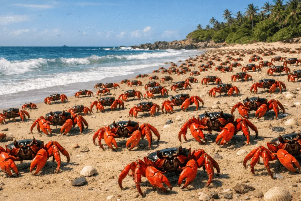 Qual é o coletivo de caranguejo